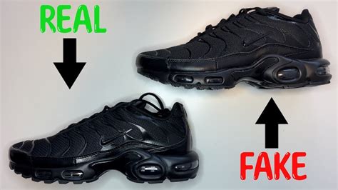 fake nike tns vs real|where are real nikes made.